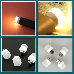 shreejee USB plug & Play Energy efficient LED light /Emergency light X4.41 (Pack of 4) LED Lantern image 2