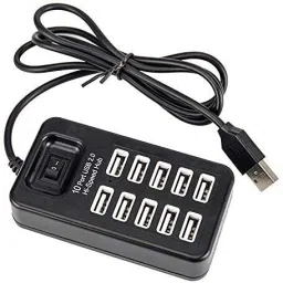meshiv mantra 10 Port USB Hub 2.0 for laptop, Desktop, PC Multi Port HUB Sp-litter USB 2.0 Adapter USB Hub-image-51