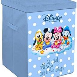 kuber industries 45 L Blue Laundry Stool/Storage-picture-13