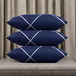 LUXURY Microfibre Solid Sleeping Pillow Pack of 3-6