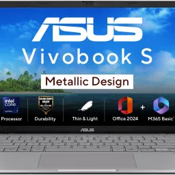 ASUS Vivobook S14 (2025) with Office 2024 + M365 Basic*, Metallic Design, AI PC Intel Core Ultra 7 255H - (16 GB/512 GB SSD/Windows 11 Home) S3407CA-LY084WS Thin and Light Laptop-image-22