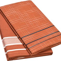TUNI MANI Kerala Style, Puli Design Striped Men Dhoti-image-87