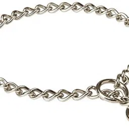 Dog Chocke Chain Collar 63 cm Medium For All Dogs 63 cm Dog Chain Leash-15