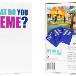 awestuffs What Do You Meme Card Game For Adults Party Game Family Card Multiplayer Game image 4