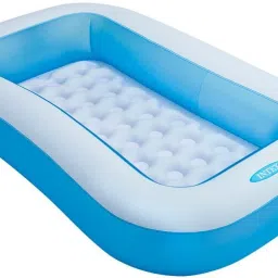 fastdeal Intex Inflatable Rectangular Pool, Multi Color Inflatable Swimming Pool-11