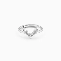 925 Silver Mystic Deer Ring Sterling Silver Zircon Rhodium Plated Ring-image-65