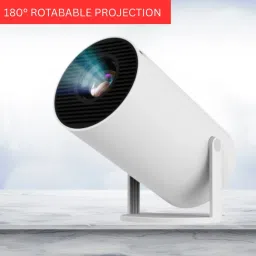 Frony Protable Projector for Home 4K Support With Built-in App Netflix/YouTubeC9 (4500 lm / 1 Speaker / Wireless / Remote Controller) Portable Projector-28