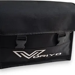 Bike Saddle Bag Motorcycle Side Bag use for All Bikes Grey Color (B5D) One-side Black Polyester Motorbike Saddlebag-image-104