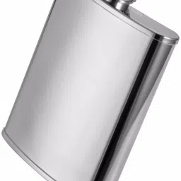 High Grade Flask Perfect For Storing Whiskey, Alcohol, WINE, Beer, Champagne, Schnapps - It can be stored Neatly in your pocket or beg Portable Hand Hip Flask, 207 ml Stainless Steel Hip Flask-image-68