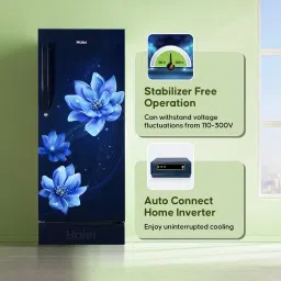 haier 190 L Direct Cool Single Door 5 Star Refrigerator with Base Drawerwith ,Large Storage Space1 Hour Icing Technology image 4