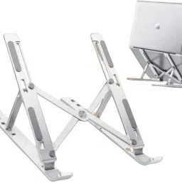 TECHMART SmartBuy Laptop Stand 7 Angles Adjustable Aluminum Portable Desktop Holder 24AHSI Laptop Stand-42