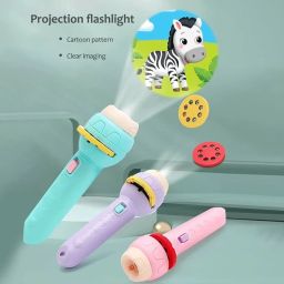 kidzfun 3 Slide Flashlight Projector Torch for Kids Projection Light Toy image 3