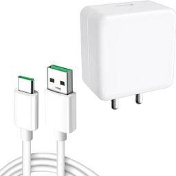 Wall Charger Accessory Combo for Oppo K10, Oppo A77s, OnePlus Nord, 30W 5V/6A, (For VOOC/SUPERVOOC Device)-18