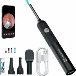 Cleansify Ear Wax Cleaner with 1080p FHD Camera Lens for Kids & Adults Microscope Slide Box-image-67