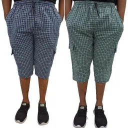 Checkered Men Three Fourths-image-31