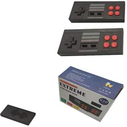 KAIKO Mini Extreme Wireless GAME STICK CONSOLE Gaming Box (620Games)8 BIT VIDEO GAME na GB with SUPER MARIO:new contra:street-fighter:sky-force:MARIO BROS:CONTRA :micky mouse-image-63