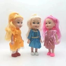 3 Pretty Sisters Doll Set For Girls & Kids, Foldable Arms & Legs-image-87