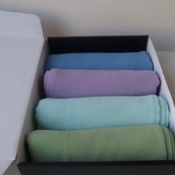 Solid Georgette Women Purple, Dark Blue, Light Blue, Light Green Scarf, Fancy Scarf, Stole-image-65