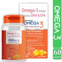 Omega 3 1000mg Softgel Capsules – Maintain Heart, Brain and Joint Health Daily-image-84