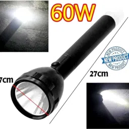 zeno volt JY-9050 Long distance-Dual mode-Up to high power & Dual Battery Torch 27 cm 8 hrs Torch Emergency Light image 2