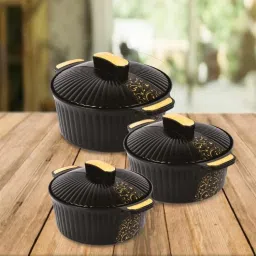 Pack of 3 Serve Casserole Set-image-99