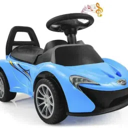 DRIFT Car with Music & LED Light, Rideon with Backrest Seat Storage 1 to 3 Years-43