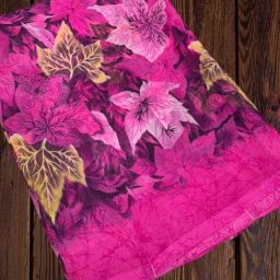 Printed Madhubani Georgette Saree-image-15
