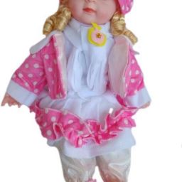 Poem Doll (Pink, White)-image-0