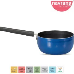 NONSTICK SAUCEPAN/TEAPAN BLUE Sauce Pan 16.5 cm diameter 1.1 L capacity-image-87