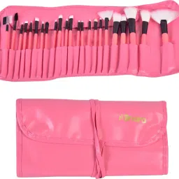 Professional Make Up Brushes Sets With Leather Storage Pouch-image-15