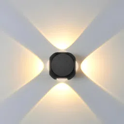 Outdoor UP Down Wall LED | 4 ways Splitter |Outdoor Lamp Four Way Wall 12 Wt Led Warm White Gate Light Outdoor Lamp-image-5