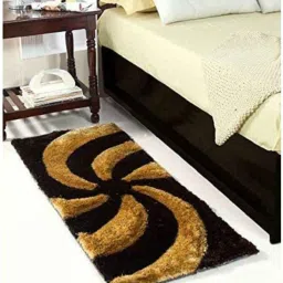 Black, Brown Polyester Runner-image-38