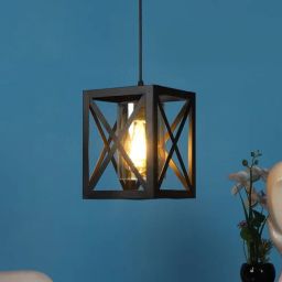 eliante by jainsons lights Rosso Black Iron Hanging Light-picture-9