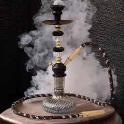 Premium Designer Crystal Style 18 inch Glass Hookah-image-47