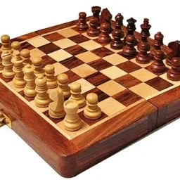 Wooden Carrom Board Coins - 9 Black + 9 White + 2 Red - 20 Pieces 12 cm Chess Board-picture-27