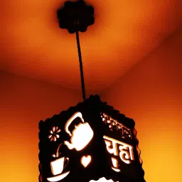 ™ 516 Artistic Ceiling Light Pendant lamp Shade (with Bulb) Handcraft Hanging Night Lamp for Home, & Office Pendants Ceiling Lamp-image-67