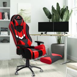 Gold Series With Footrest Ergonomic Gaming Chair with Head & Lumbar Pillow Gaming Chair-image-14