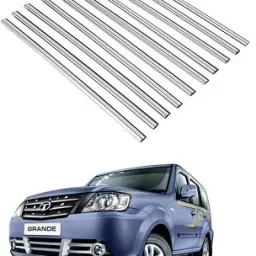 Air Vent Moulding Trim Strip Compatible with Tata Sumo Grande Car Air Vent Trim-image-83
