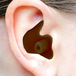 Waterproof Soft Silicone Ear Plug For Swimming & Bathing for Kids & Adult 1 Pair Ear Plug-image-12