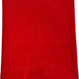 ShreeGarments Premium Quality Strawberry Red Pure Cotton Petticoat-image-2