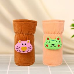 lala maneet Soft Hosiery Baby Feeding Bottle Cover – Easy to Grip, Suitable for 60-125 ML-picture-36