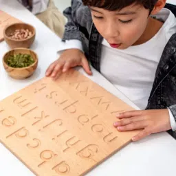 Small Alphabet Writing Practice Board Toys Tracing Learning Educational Slate-image-95