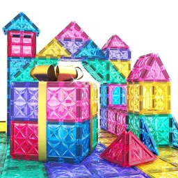 Magnetic Building Blocks Toys Preschool Learning Sensory Montessori Toys-image-63