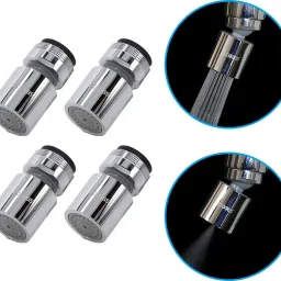 X22 360° Rotatable Dual Flow Aerator (Pack of 4) Tap Mount Water Filter-24