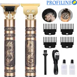 Profiline Vintage T9 Hair Trimmer for men Professional Hair Cutting MachineShaver For Men-image-24