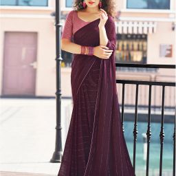 Embellished Bollywood Georgette Saree-image-47