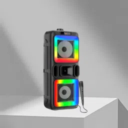 Clairbell DJ Box 40W Bluetooth Speaker with FM Radio, Mic & RGB Light Party SpeakerBN200 40 W Bluetooth Party Speaker-15