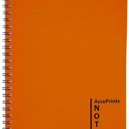 accuprints Wiro Notebooks, Spiral-Bound, Lightweight A5 Notebook Ruled 100 Pages image 4