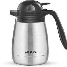 Vaccum Flasks Thermosteel Hot & Cold Carafe 1000 ml Steel Plain 1000 ml Flask-image-87
