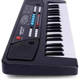 1 pcs piano keyboard toy with dc power option, recording and mic for kids-0